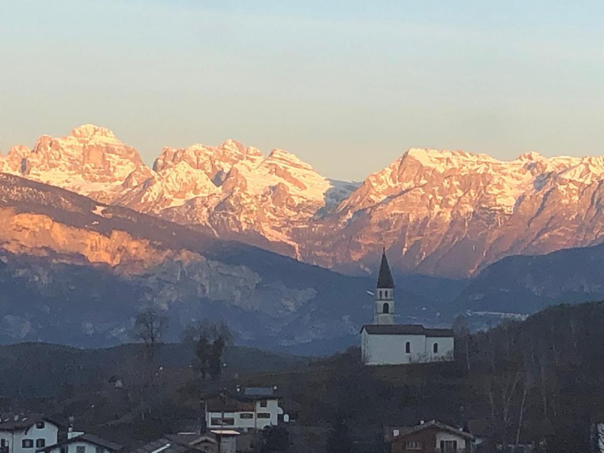Appartamento Luminoso, Giardino, Vista Dolomiti. Baselga di Pinè Buitenkant foto